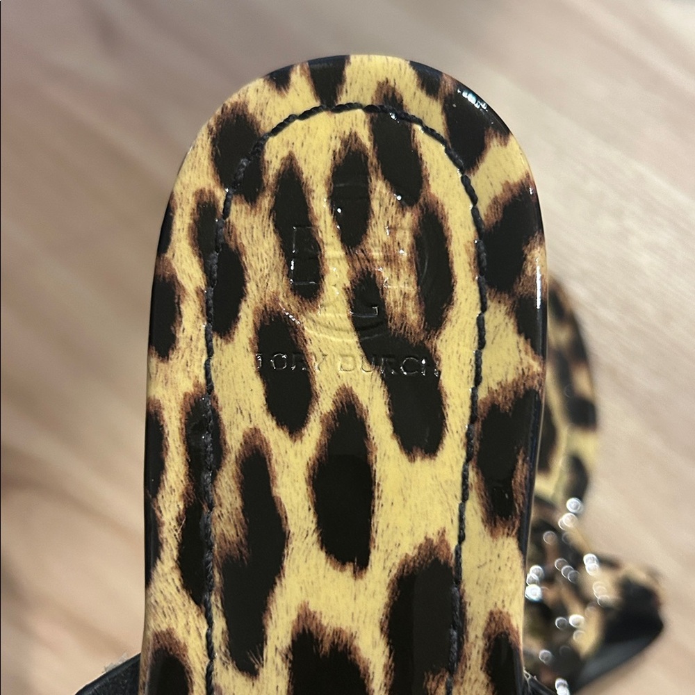 Tory Burch Leopard Print Miller Sandals - Picture 4 of 5